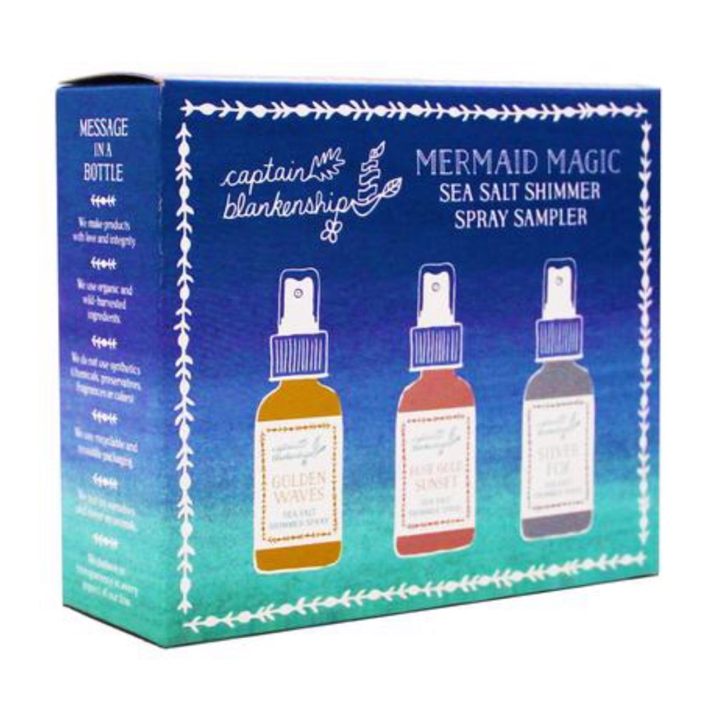 Sea salt shimmer spray sampler